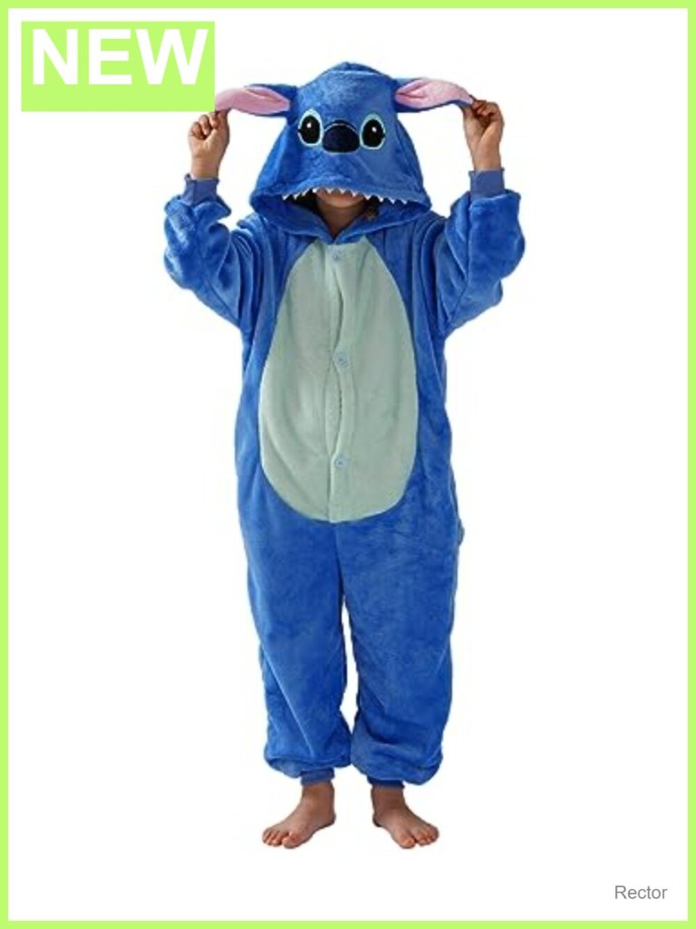Unisex Kids Flannel Fleece Animal Onesie Pajama Halloween Cosplay